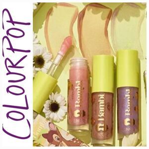 ColourPop X Disney Bambi Twitterpated Lux Gloss Trio
